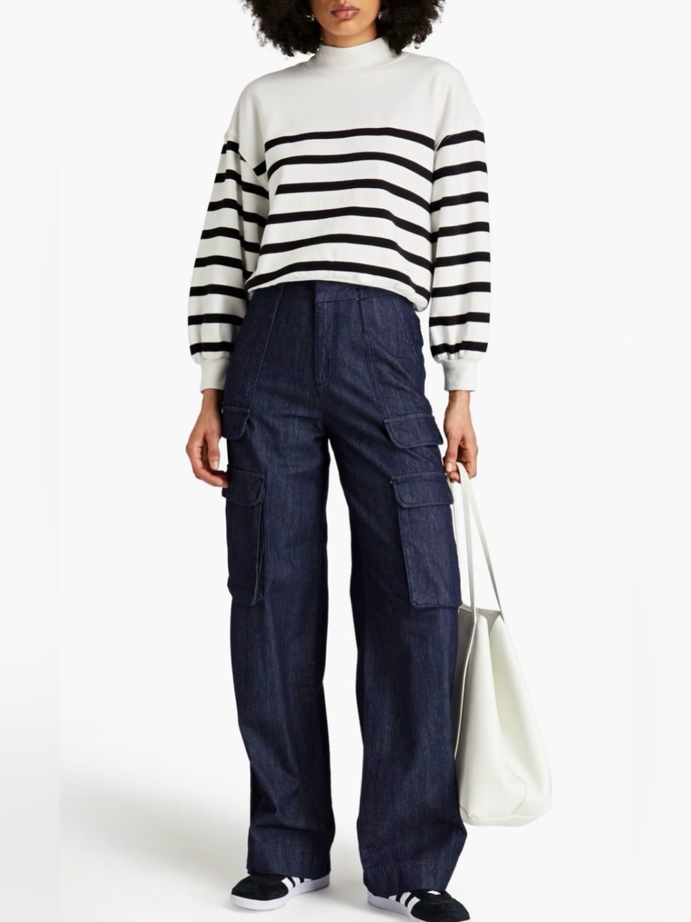 Frame Denim dark indigo denim jeans Ankle